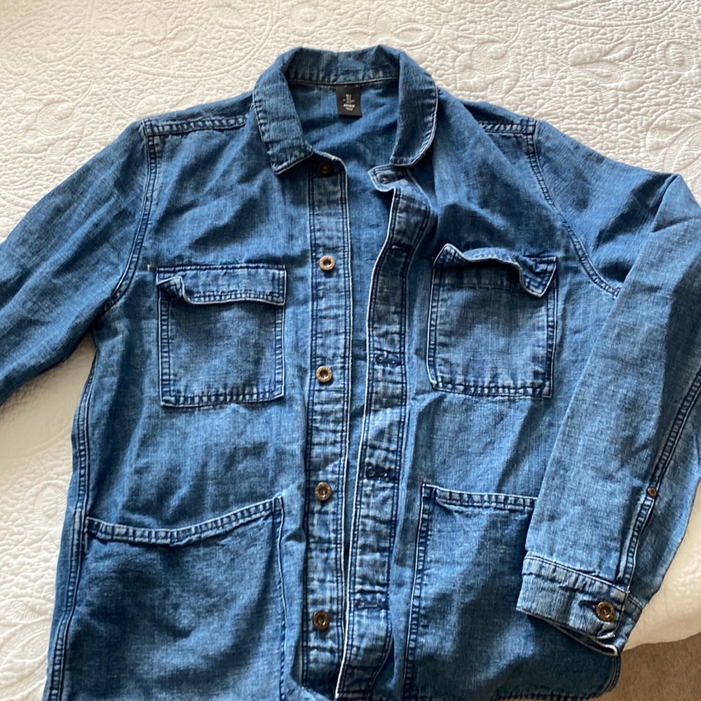 Denim jacket, relaxed feel